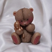 ŚWIECZKA RĘCZNIE ROBIONA IDEALNY PREZENT NA WALENTYNKI, URODZINY, ŚWIĘTA