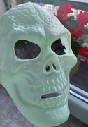 Halloween Maska czaszka kościotrup świeci w ciemności 
