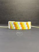 Bransoletka z koralików miyuki handmade 