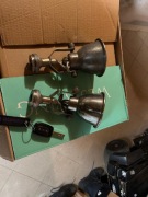 Lampa stara metal nierdzewny 