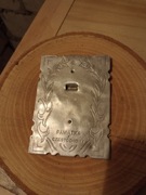 Obraz obrazek pamiątka z Częstochowy ryngraf podkład aluminium oryginalny 