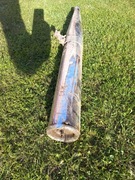 Tłumik wydech JAWA 350 364 TS prawy oryginalny 