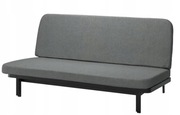 Sofa/Kanapa IKEA NYHAMN Skartofta szara piankowa z grafitowym pokrowcem