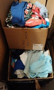 Ubrania karton 134-140 chłopak 