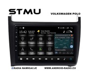 Radio android 9.1" VOLKSWAGEN POLO V 09-17