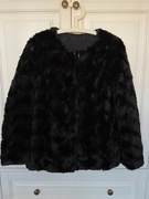 CELLBES FUTERKO I PIKOWANA KURTKA 2 W 1 CZARNE DWUSTRONNE 34/36