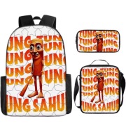 Tungtung Sahur Plecak Tornister Torba na lunch Zestaw piórników 