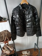 Kurtka Cropp 40 L M pikowana lakierowana Zara H&M Stradivarius Reserved 