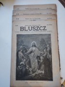 Pismo Bluszcz z XIX wieku, cztery numery 16, 33, 49, 50 1892 rok