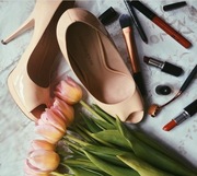 Otwarte Szpilki na Platformie Carlo Pazolini