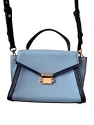 Piękna Błękitna Torebka michael kors gucci tommy ralph lacoste calvin