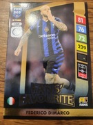 FIFA 365 2025 ADRENALYN XL PANINI FANS INTER MILANO Nr 160 Dimarco