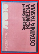 SAMUEL BECKETT - KOMEDIA - OSTATNIA TAŚMA - STUDIO - PROGRAM TEATRALNY