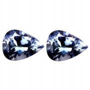 Tanzanit _ na złoty pierścionek, kolczyki _ Certyfikat GIL 1.47 ct _ Wideo 