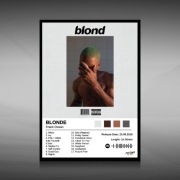 Frank Ocean - Blonde Plakat w ramce 30x40cm
