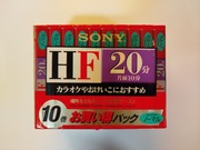 Kasety Sony HF 20 blok 10 sztuk 
