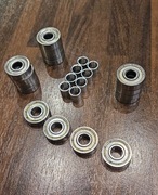 Łożyska do rolek NILS Extreme 16 szt. + tuleje