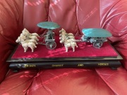 Rydwan pogrzebowy Cesarza Qin Shi Huanga z brązu koniec XIX wieku 