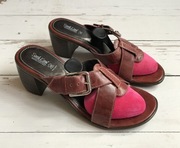 Elegant Klapki Damskie Sarah Karen 40 Skóra Nowe !