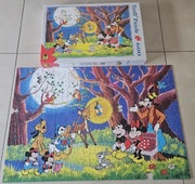puzzle trefl 600 el. 600x400 lata 90 Myszka Miki Goofy Donald Disney