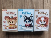 Zestaw klocki pieski trzy opakowania