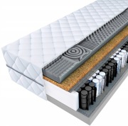 Materac pocket Profil 90x200 masujący kokos H3/H4 - Komfort i trwałość