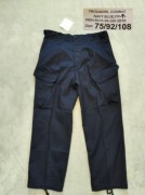 Nowe spodnie taktyczne Combat Navy Blue pas 92cm L