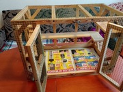 klatka drewniana dla gryzonia (chomik,myszka itp.)