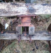 Kolekcjonerski kpl skręt z osią młocarni Ködel & B