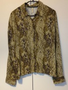 Soyaconcept SC- Valeria 2 koszula damska M EcoVero wzór snake nowa