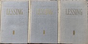 Gotthold Ephraim Lessing Dzieła Wybrane tom 1-3 komplet  1959r
