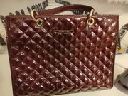 Nowa torebka lakierowana  bordowa