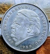 2 marki 1990 J  Niemcy