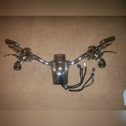 Harley kierownica manetki licznik lusterko klamka