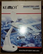 Lampa z lupą na stół 5D (48 SMD)
