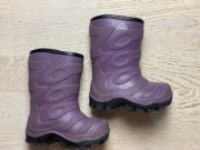 Kalosze ocieplane McKinley fioletowe rozm. 22 13,5 cm + GRATIS