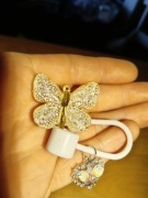 Zatyczka na słomkę Motyl 