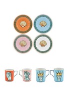 Zestaw herbaciano-kawowy Made in Italy włoska porcelana Ginori limitowana