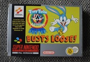 Super Nintendo SNES Tiny Toon Adventures Buster Busts Loose! Pudełko