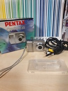 Aparat cyfrowy PENTAX Optio E35 z akcesoriami super stan 