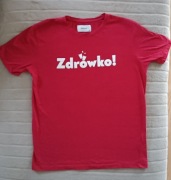 T-shirt ZDRÓWKO bawełna Reserved r.M