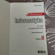 Informatyka klasa 2 MiGra 