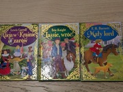 3 książki dla dzieci Mały lord + Lassie, wróć! + Alicja w Krainie Czarów 
