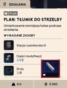 Blue Print SHOTGUN SILENCER / Plan TŁUMIK DO STRZELBY Arc Raiders