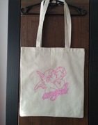 Eko torba ręcznie malowana torba materiałowa na zakupy shopper bag