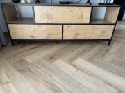 Industrialna szafka RTV Wirnar dąb lancelot