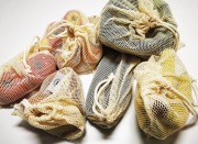 Woreczki bawełniane na warzywa i owoce 