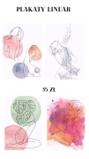 Plakat linear color 