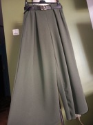 Szerokie spodnie szwedy