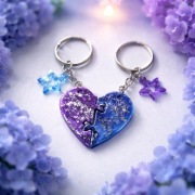 Brelok Unikati Serce Puzzle dla 2 osób